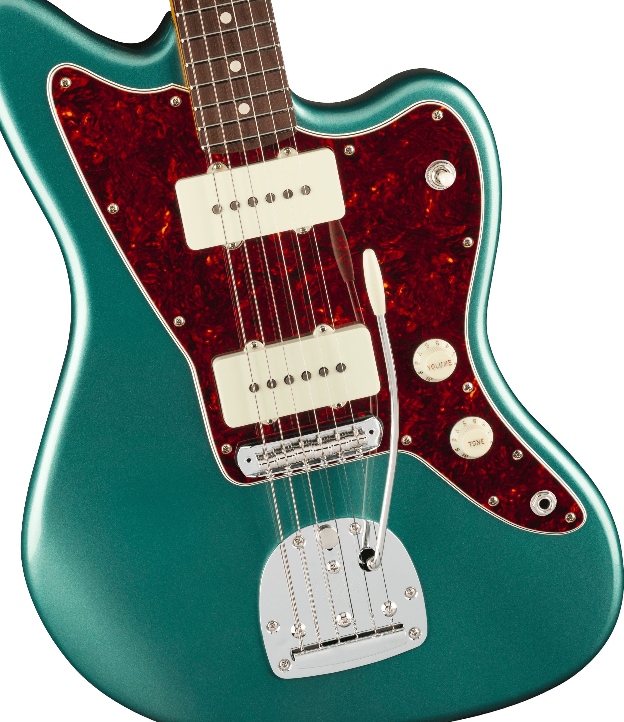 Fender American Professional Classic Jazzmaster Faded Sherwood Green Metallic – Bild 4
