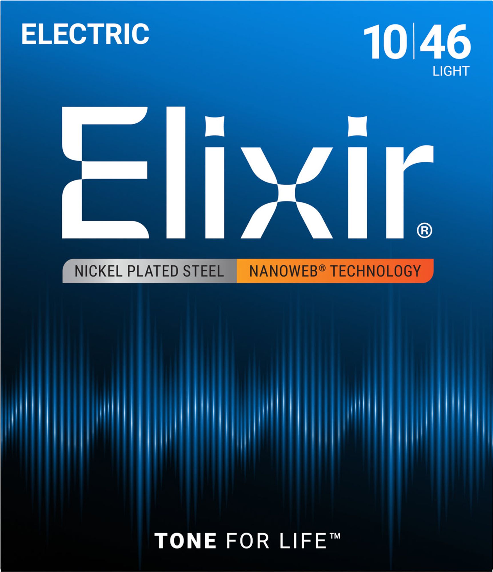Elixir El. Guitar NANOWEB Light 010-046 3-Pack – Bild 2