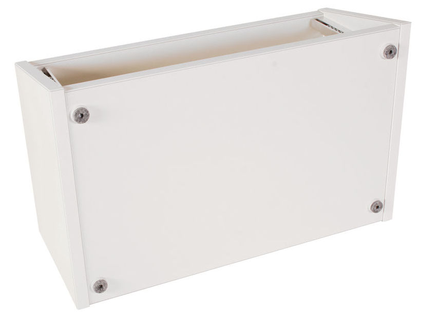 LT Cases Desktop Rack 4HE weiß