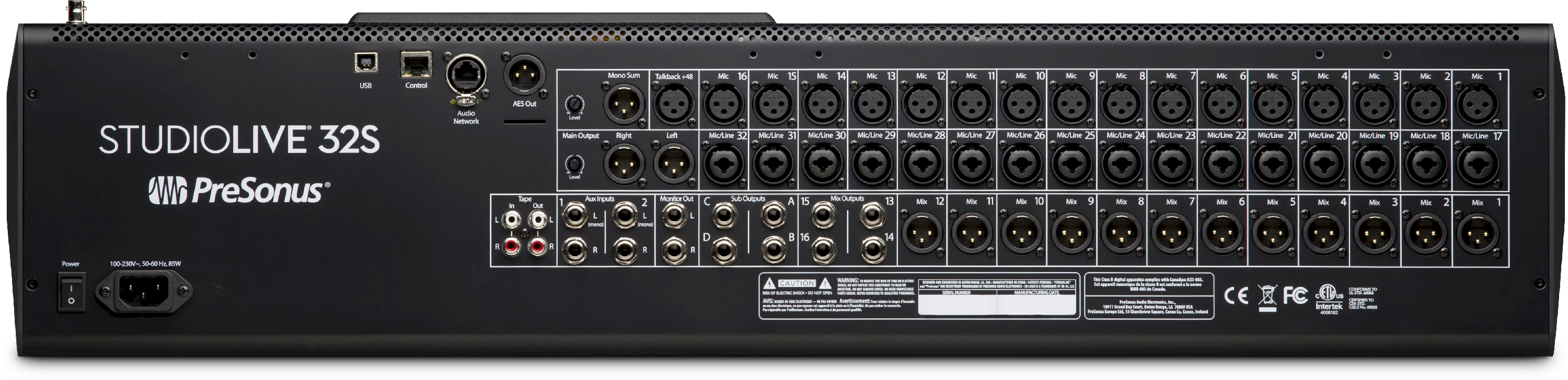 Presonus StudioLive 32S Presonus StudioLive 32S