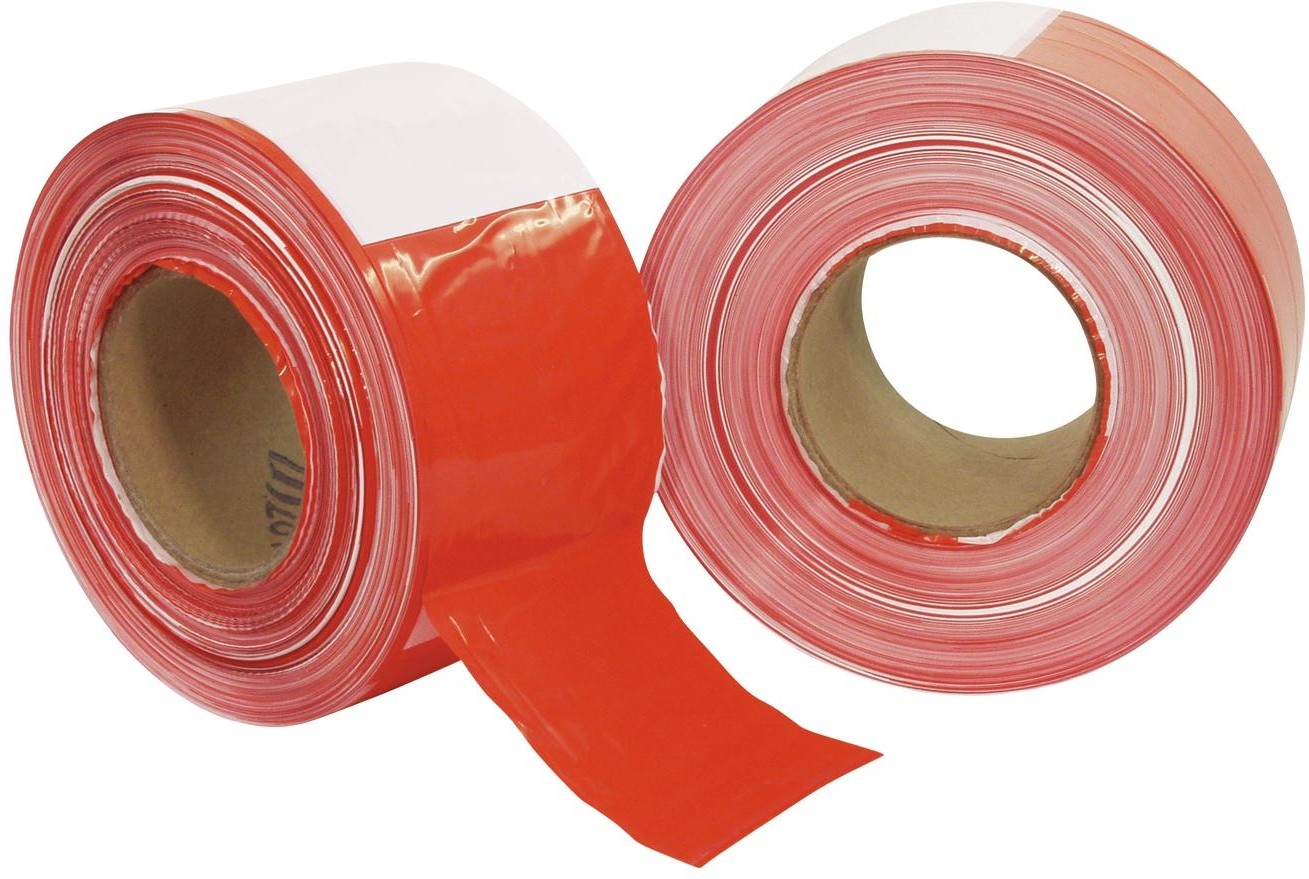 Eurolite barrier tape red/white 500m x 75mm – Bild 1