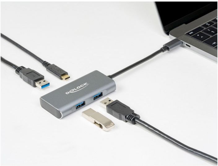 Delock Thunderbolt und USB-C auf USB 3.2 HUB – Bild 2
