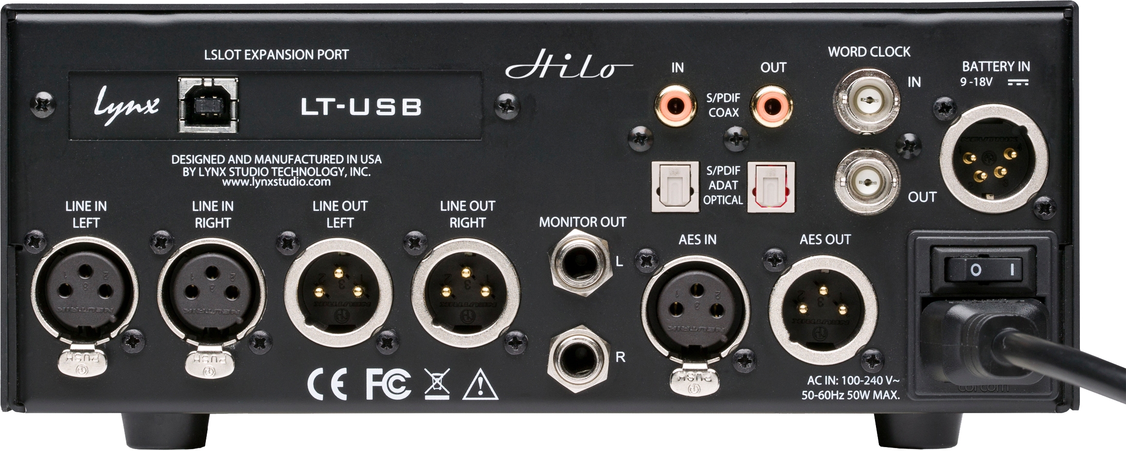 Lynx Studio Hilo Black USB