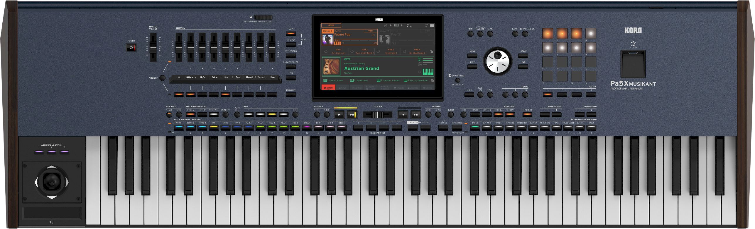 Korg PA5x 76 Musician Entertainer Keyboard Korg PA5x 76 Musician Entertainer Keyboard