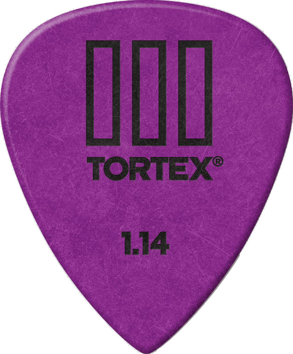 Dunlop Tortex TIII Plektren 1,14mm lila 462P114 12er Pack – Bild 3
