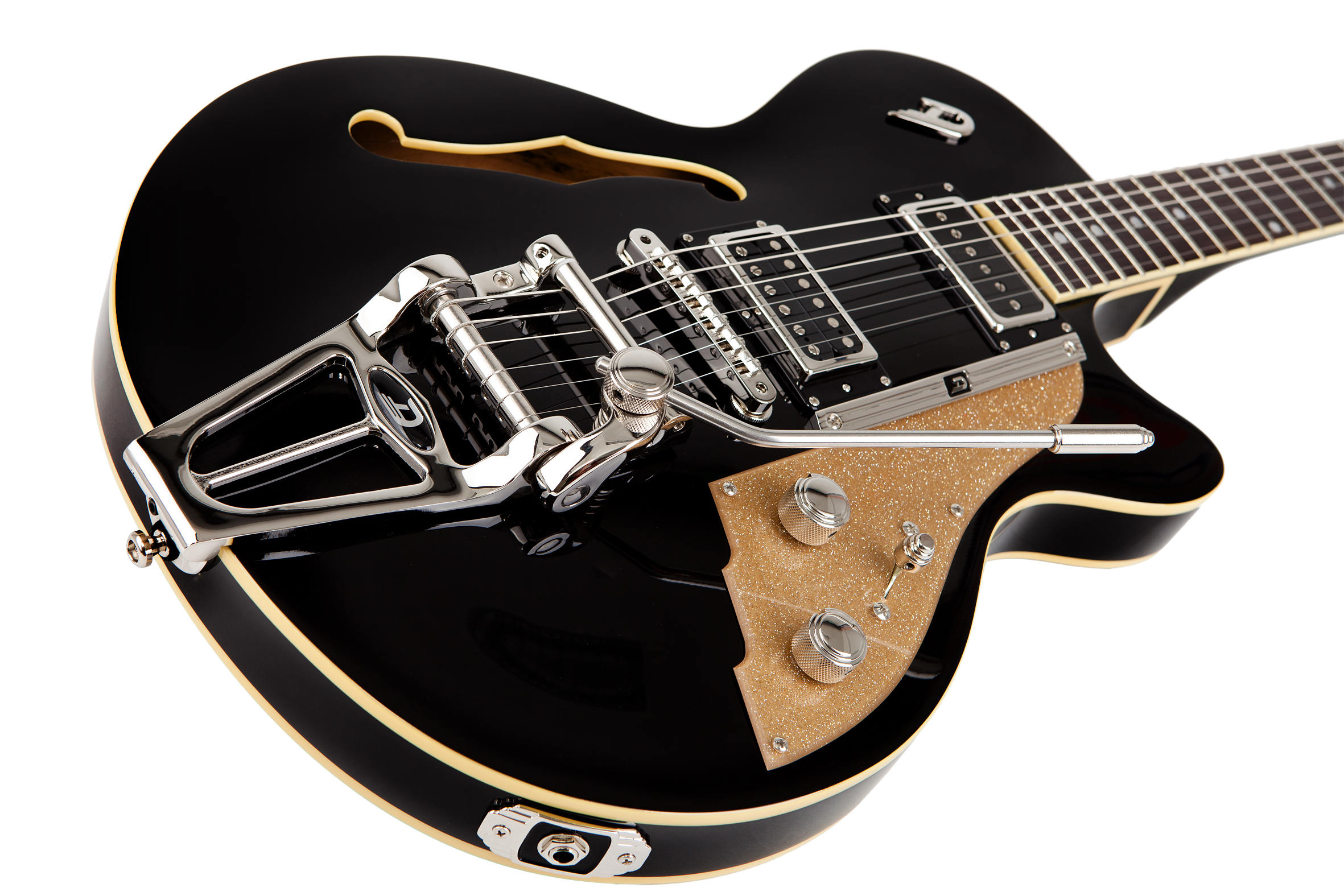 Duesenberg Starplayer TV Black Inkl. Koffer – Bild 2