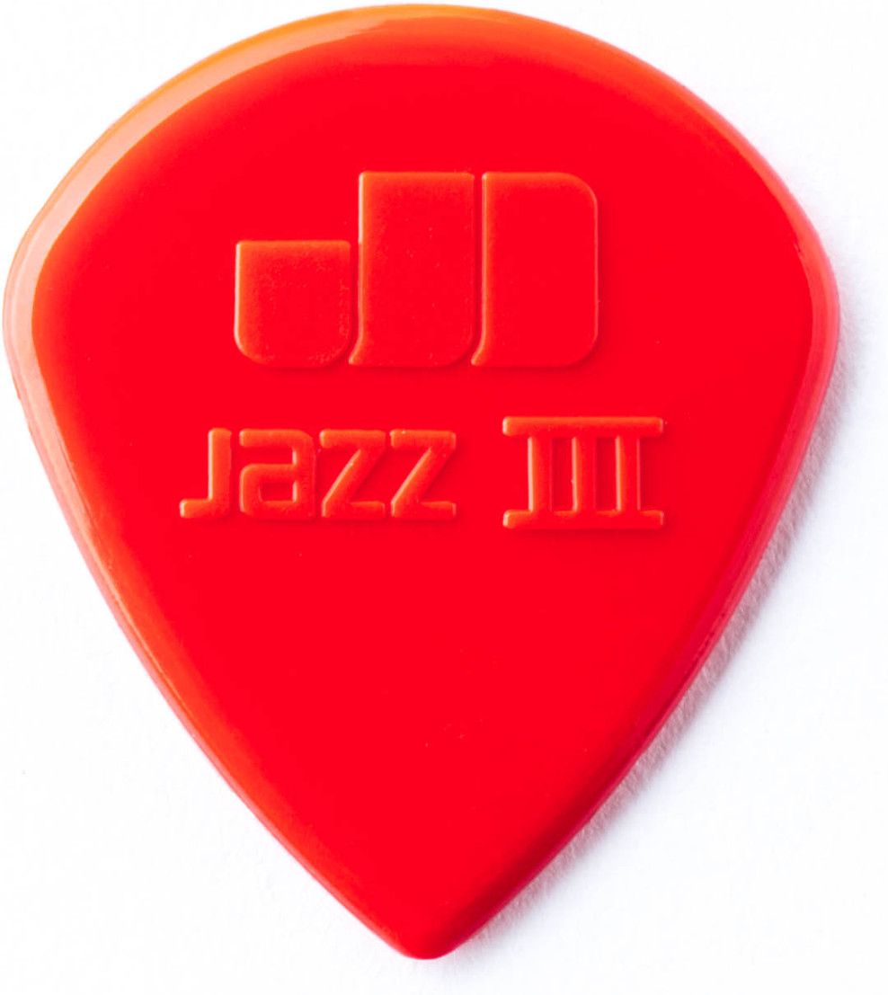 Dunlop Jazz III rot Plektren 47P3N 6er Pack – Bild 2