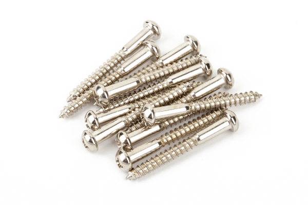 Fender Befestigungsschrauben Vintage-Style Strat Bridge 12er Set Fender Befestigungsschrauben Vintage-Style Strat Bridge 12er Set