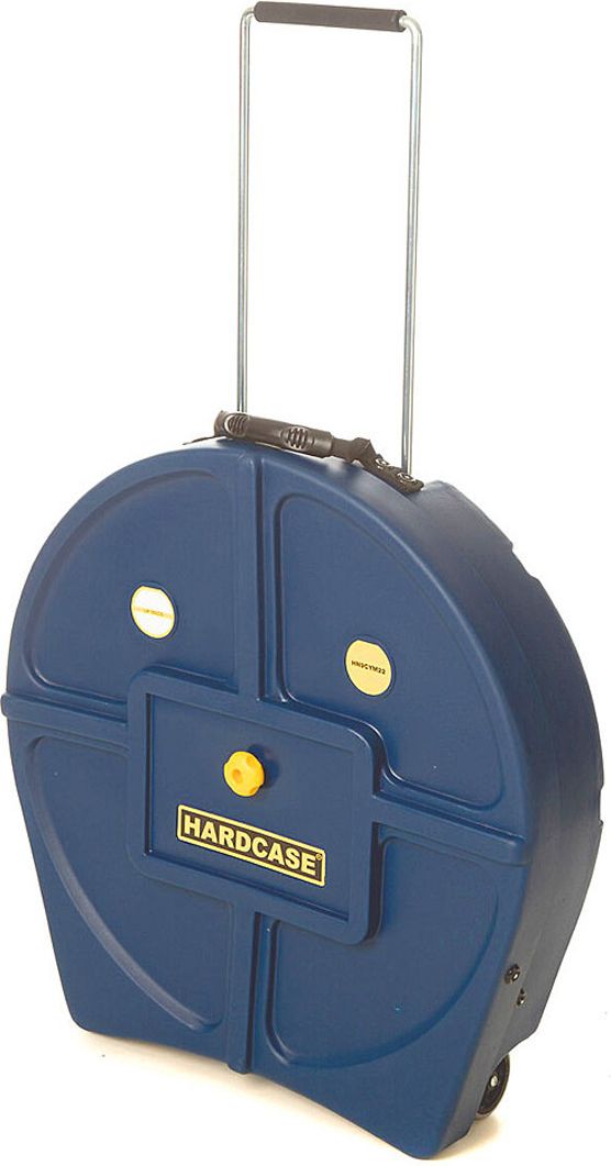 Hardcase HNP9CYM22-DB Cymbal Case Trolley für 9 Becken bis 22" - Dark Blue Hardcase HNP9CYM22-DB Cymbal Case Trolley für 9 Becken bis 22" - Dark Blue