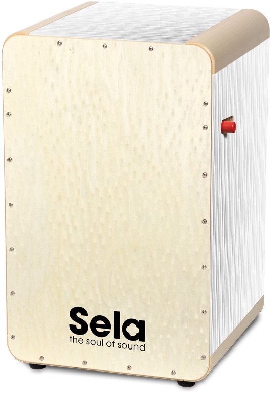 Sela SE 025 Wave Pro Cajon White Pearl