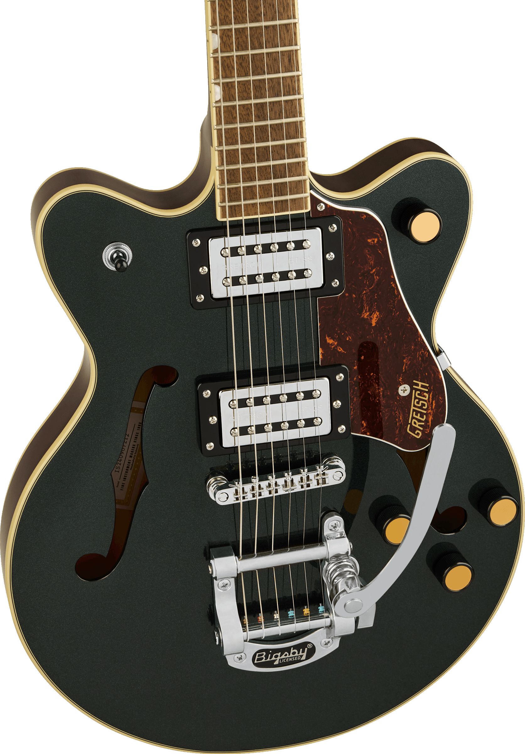 Gretsch G2655T Streamliner Center-Block Jr. Double Cut w. Bigsby Cadillac Green – Bild 4