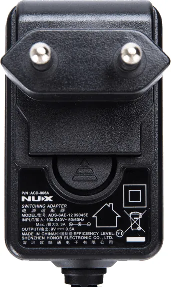 Nux ACD006A 9V 500mA Netzteil – Bild 2