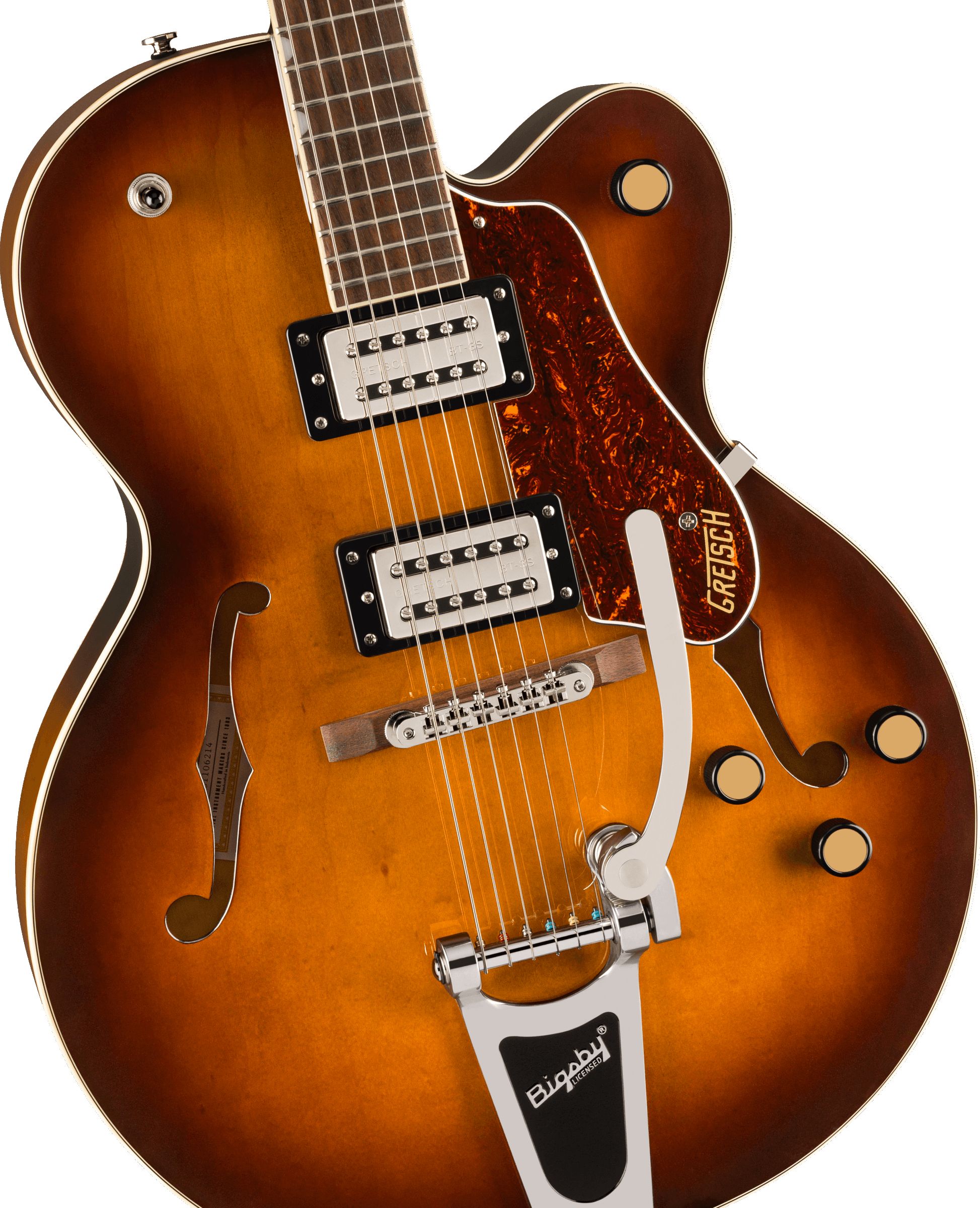 Gretsch G2420T Streamliner Hollow Body w/Bigsby Robusto Burst