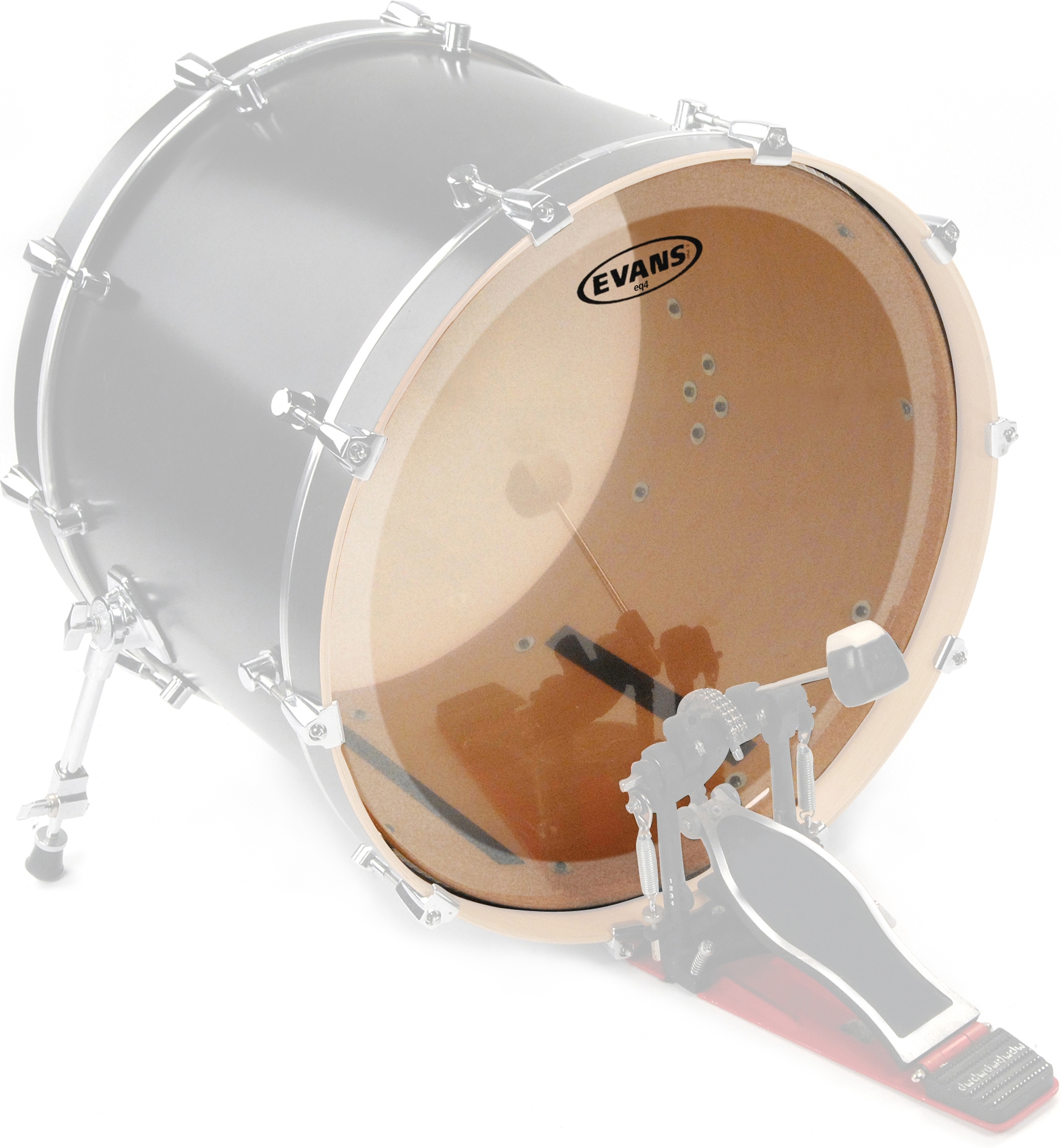 Evans BD22GB4 EQ4 Batter Clear 22