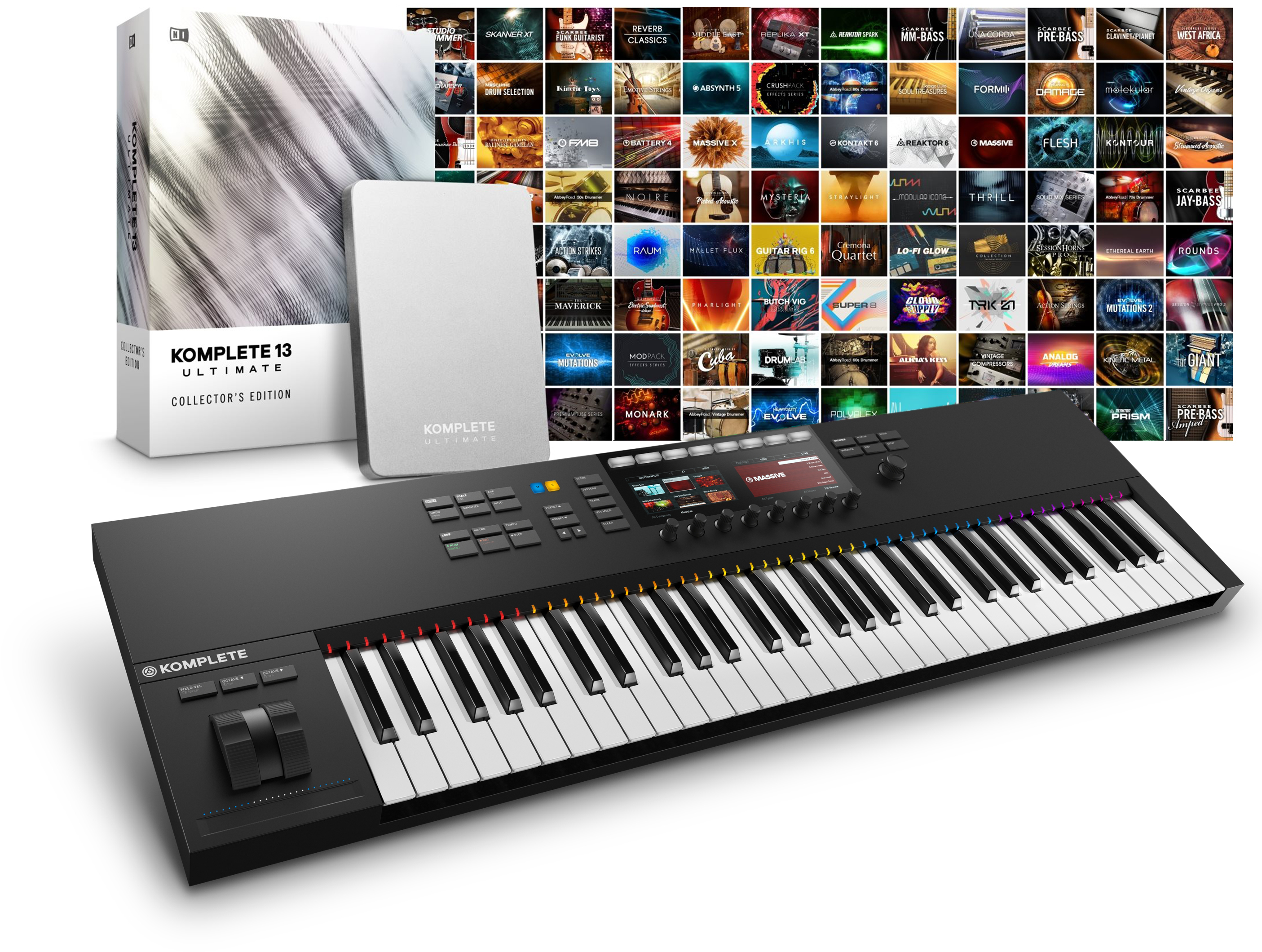 Native Instruments Komplete Kontrol S61 MK2 + Komplete 13 Ultimate Collectors Edition