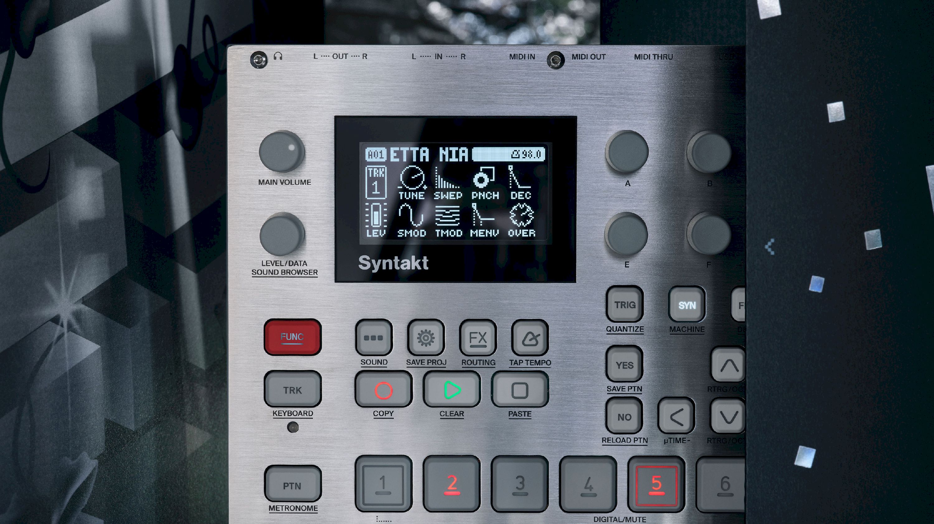 Elektron Syntakt e25 Remix Edition (Retoure) – Bild 2
