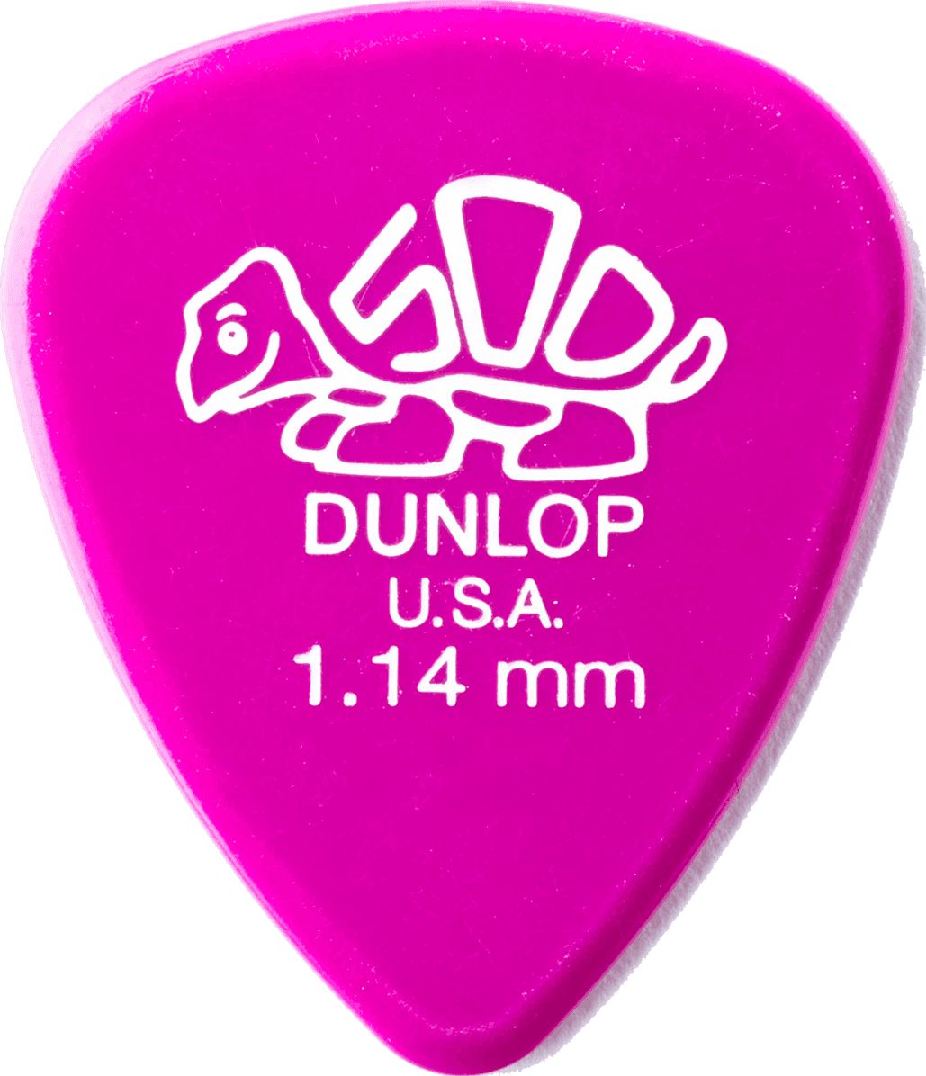 Dunlop Delrin 500 Picks 1.14mm 41P114 Pack of 12 – Bild 3