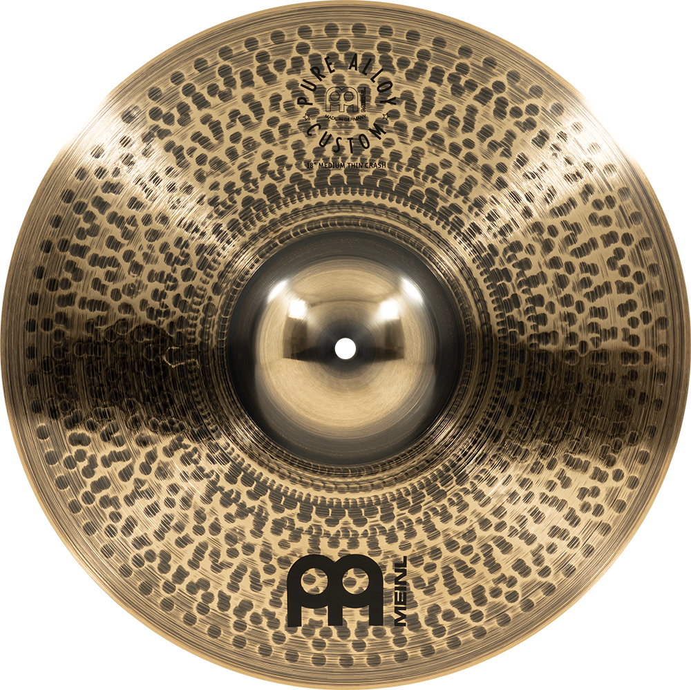 Meinl Pure Alloy Custom Medium Thin Crash 18