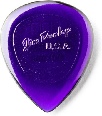 Dunlop Stubby Jazz Plektrum 3,00mm Dark Purple 474R3 – Bild 3