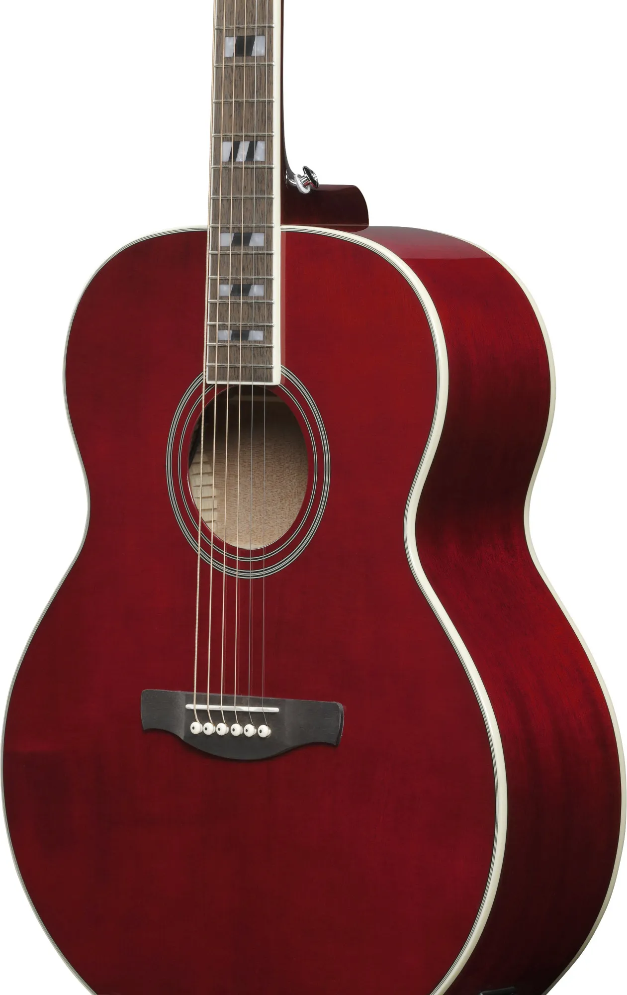 Ibanez AJ70M1E-WR Wine Red – Bild 6