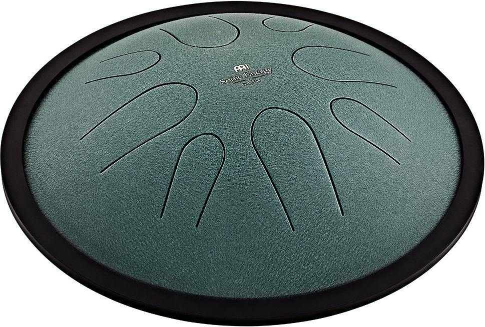 Meinl CSTD1DG Sonic Energy Compact Steel Tongue Drum H-Moll 10"/432hz Dark Green