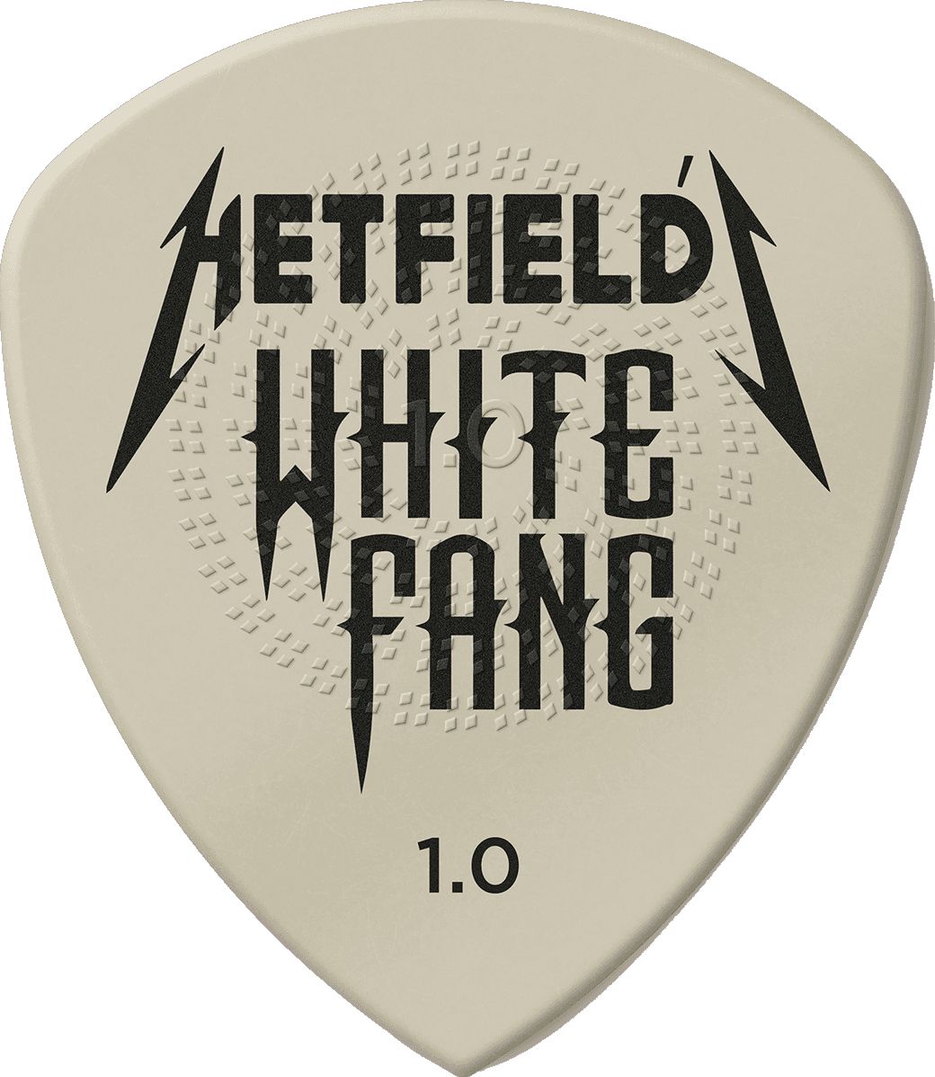 Dunlop Hetfield White Fang Picks 1.00 mm PH122P100 Pack of 6 – Bild 3
