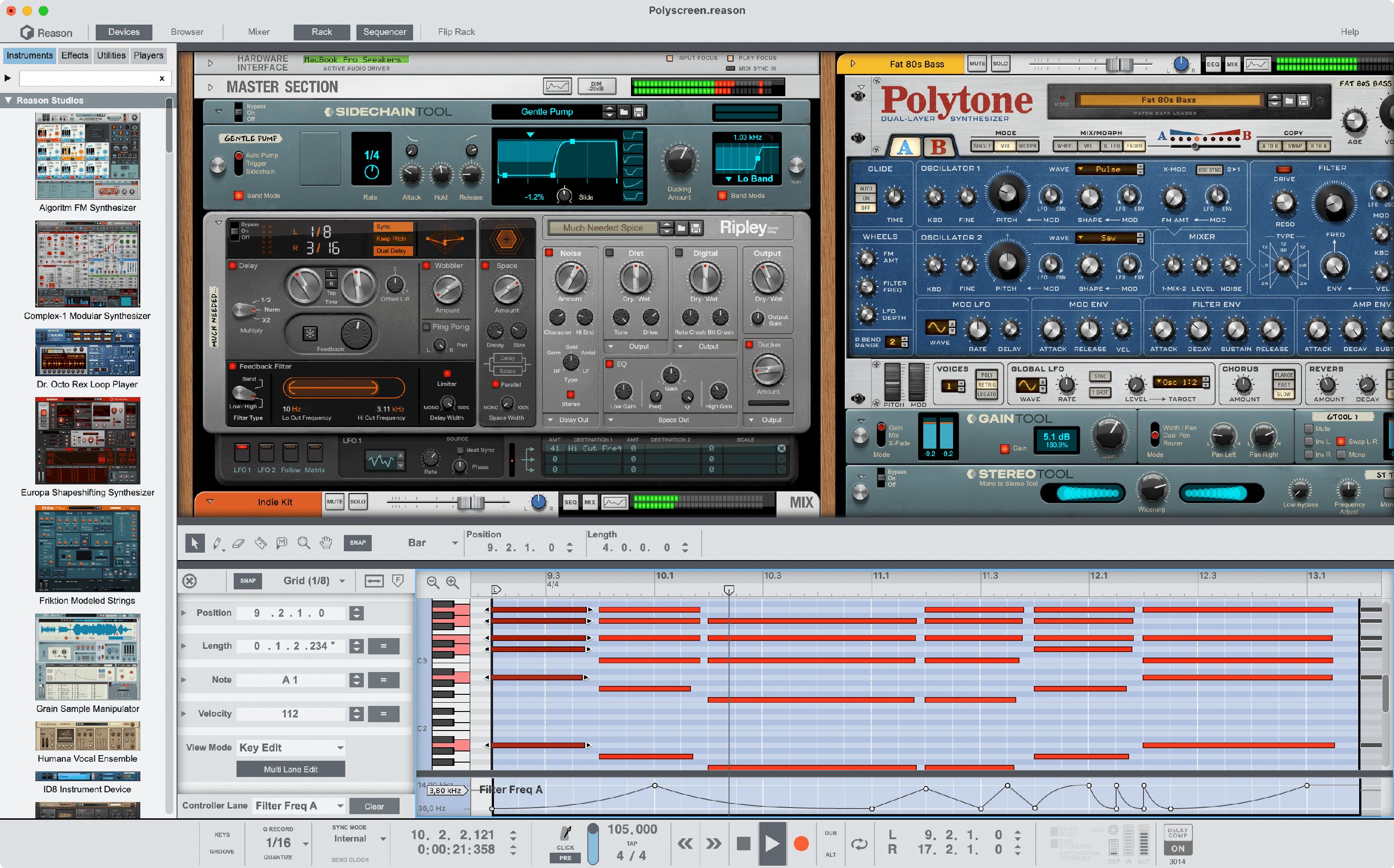 Reason Studios - Reason 13 Upgrade Intro/Lite/Ess/Ltd/Adap Serial Code – Bild 2