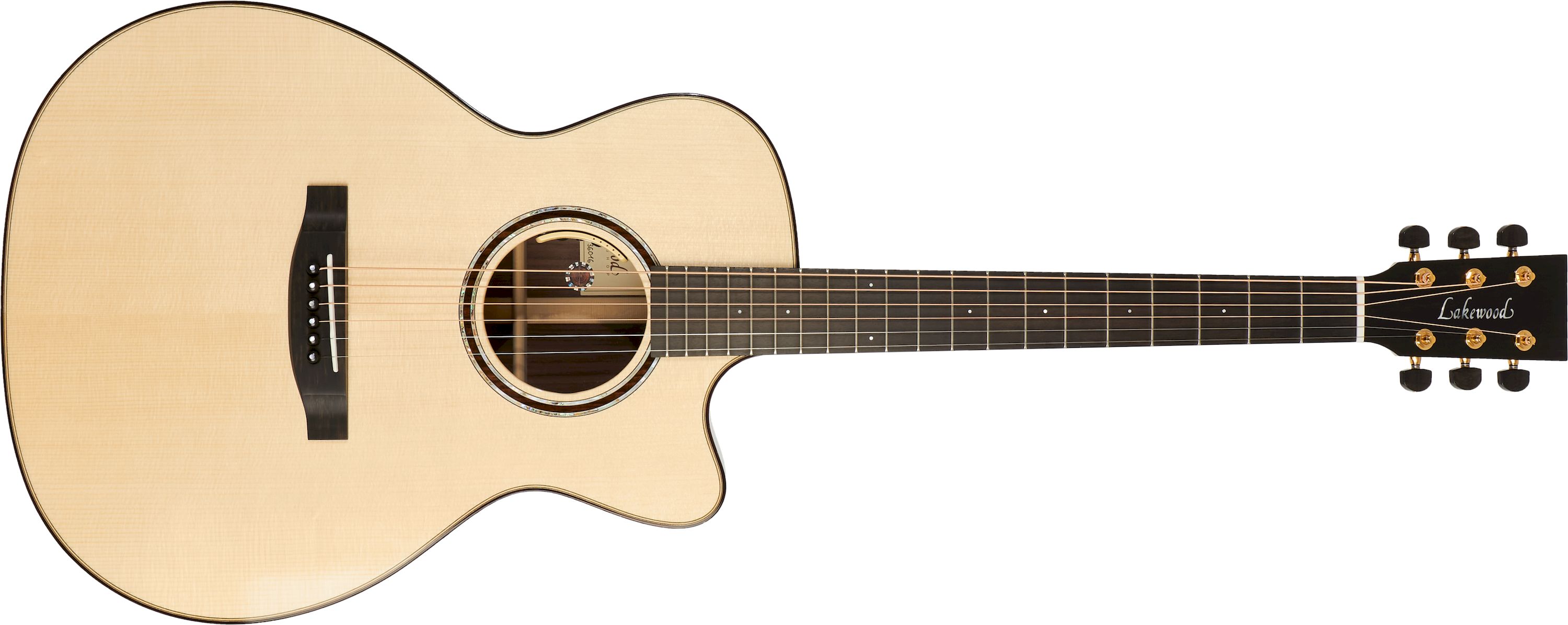 Lakewood M-32 CP Custom Dots-43 nut width