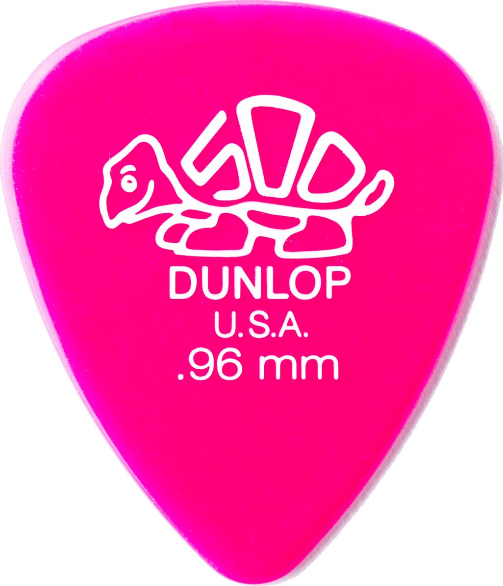 Dunlop Delrin 500 picks 0,96mm 41P96 12 pack – Bild 3