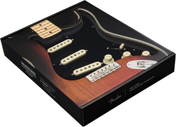 Fender Pre-Wired Strat Pickguard Custom Shop Fat 50s Pickups – Bild 3