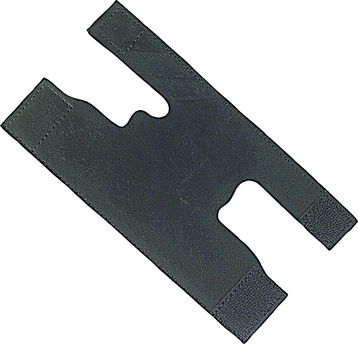 A&S Handschutz Trompete echtes Leder schwarz "Proline" 590 415