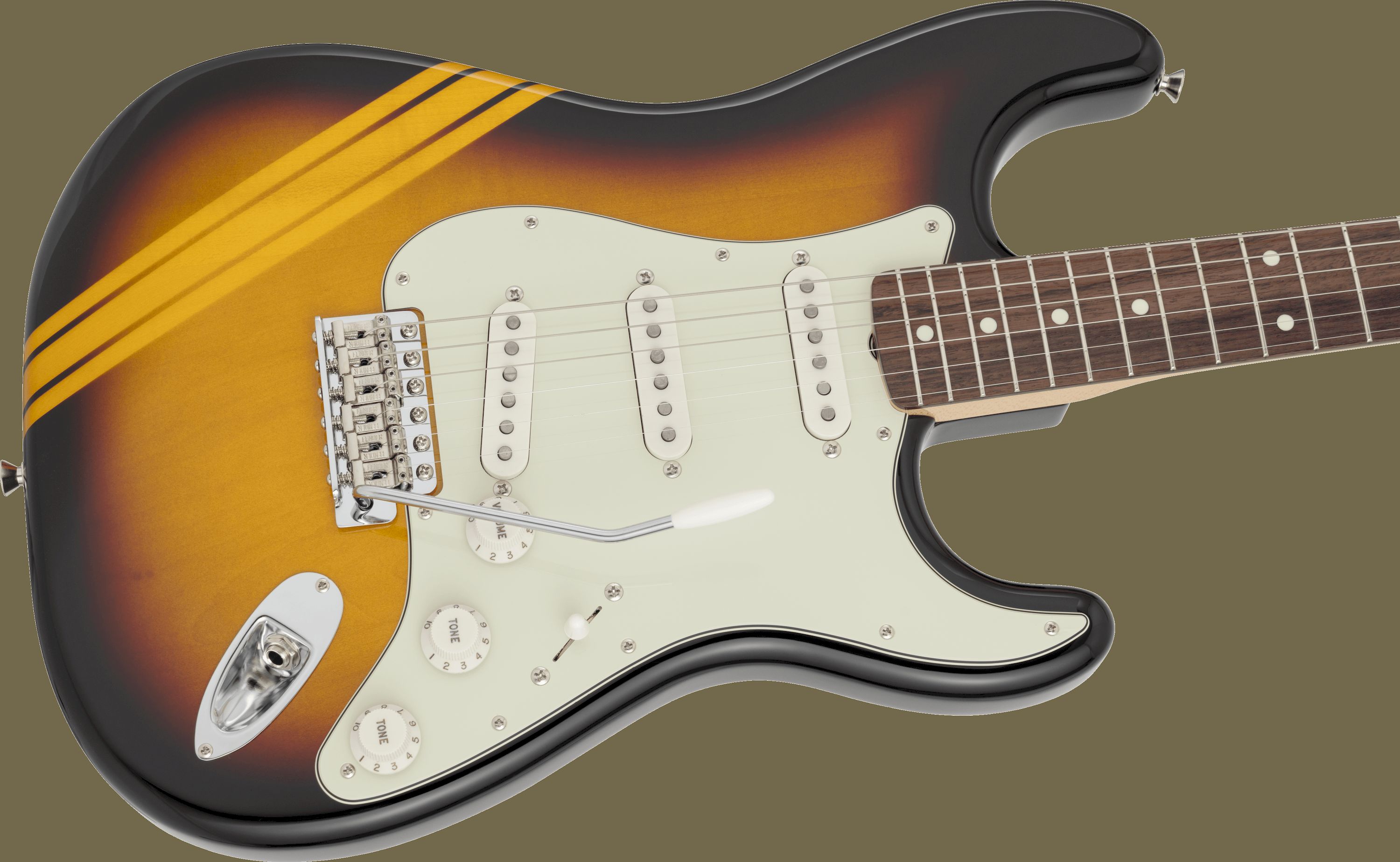 Fender Made in Japan Traditional 2025 Collection 60s Stratocaster Competition 3-Colour Sunburst – Bild 3