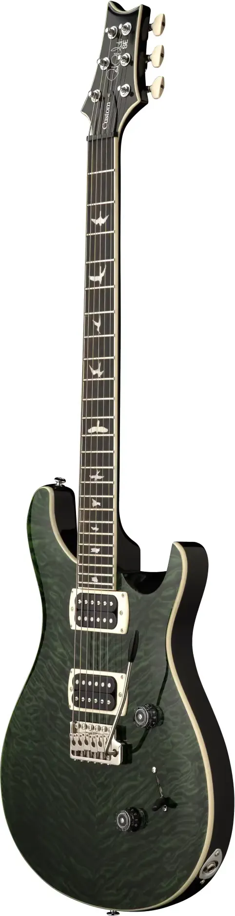 PRS SE Custom 24 Quilt Teal Black – Bild 3