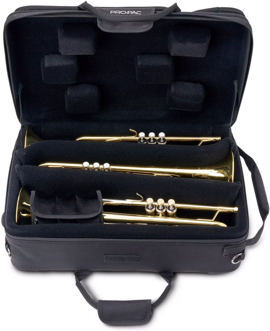 Protec PB-327 Triple Trumpet Case