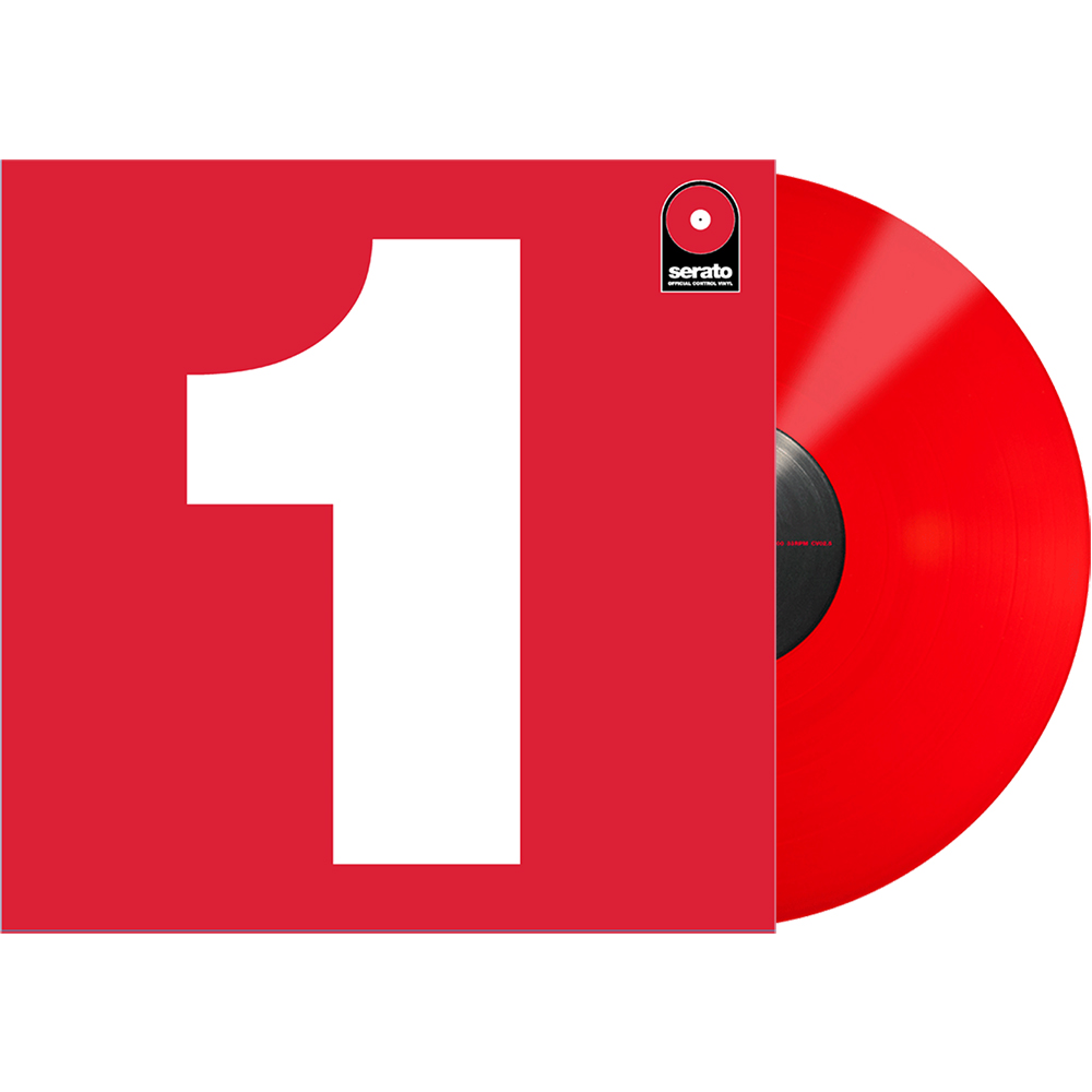 Serato 12" Single Performance-Serie CV2.5 rot Serato 12" Single Performance-Serie CV2.5 rot