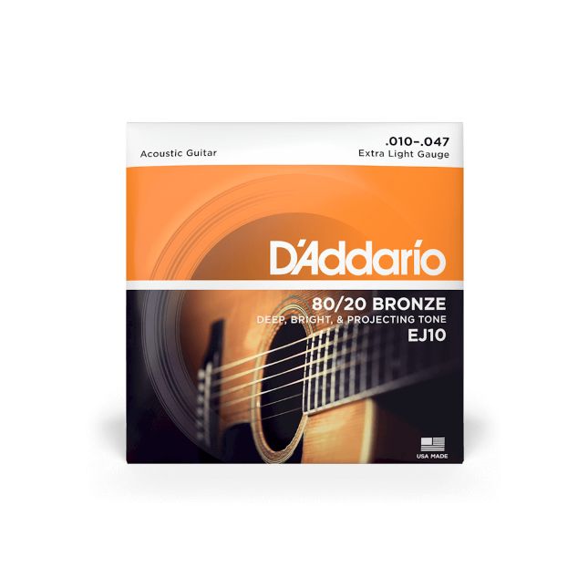 D Addario EJ 10 010-047 Bronze 80/20  D Addario EJ 10 010-047 Bronze 80/20