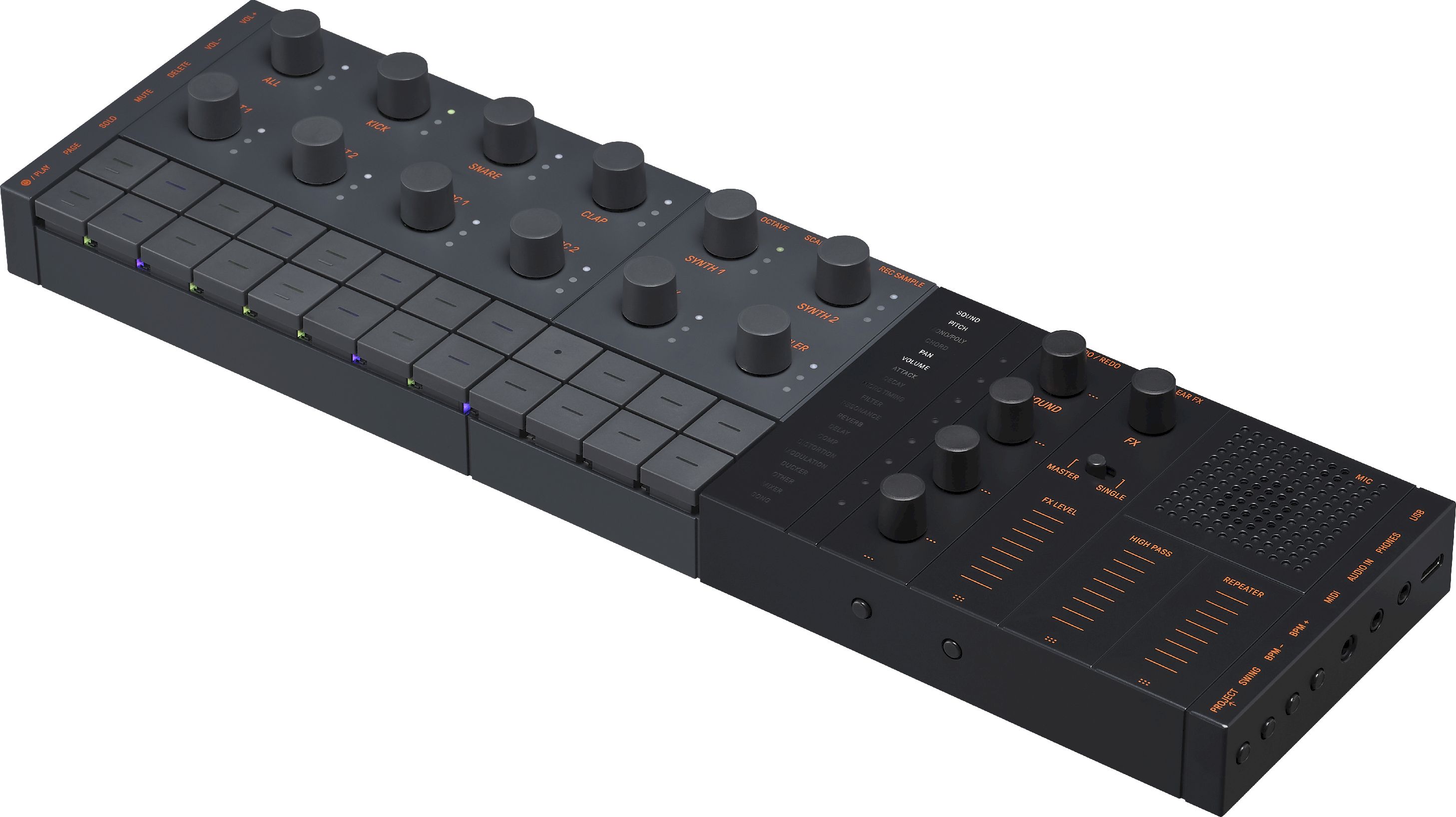 Yamaha SEQTRAK Black (Retoure) Yamaha SEQTRAK Black (Retoure)