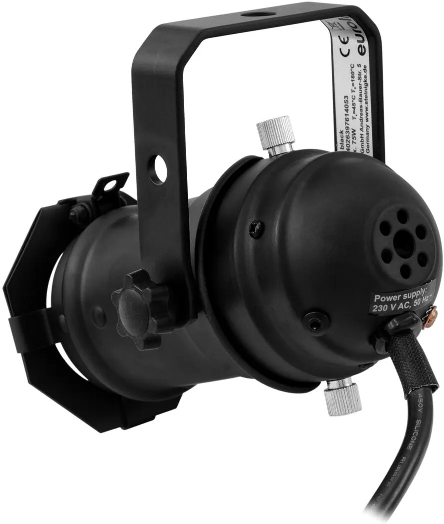 EUROLITE PAR-16 Spot GU-10 schwarz – Bild 2
