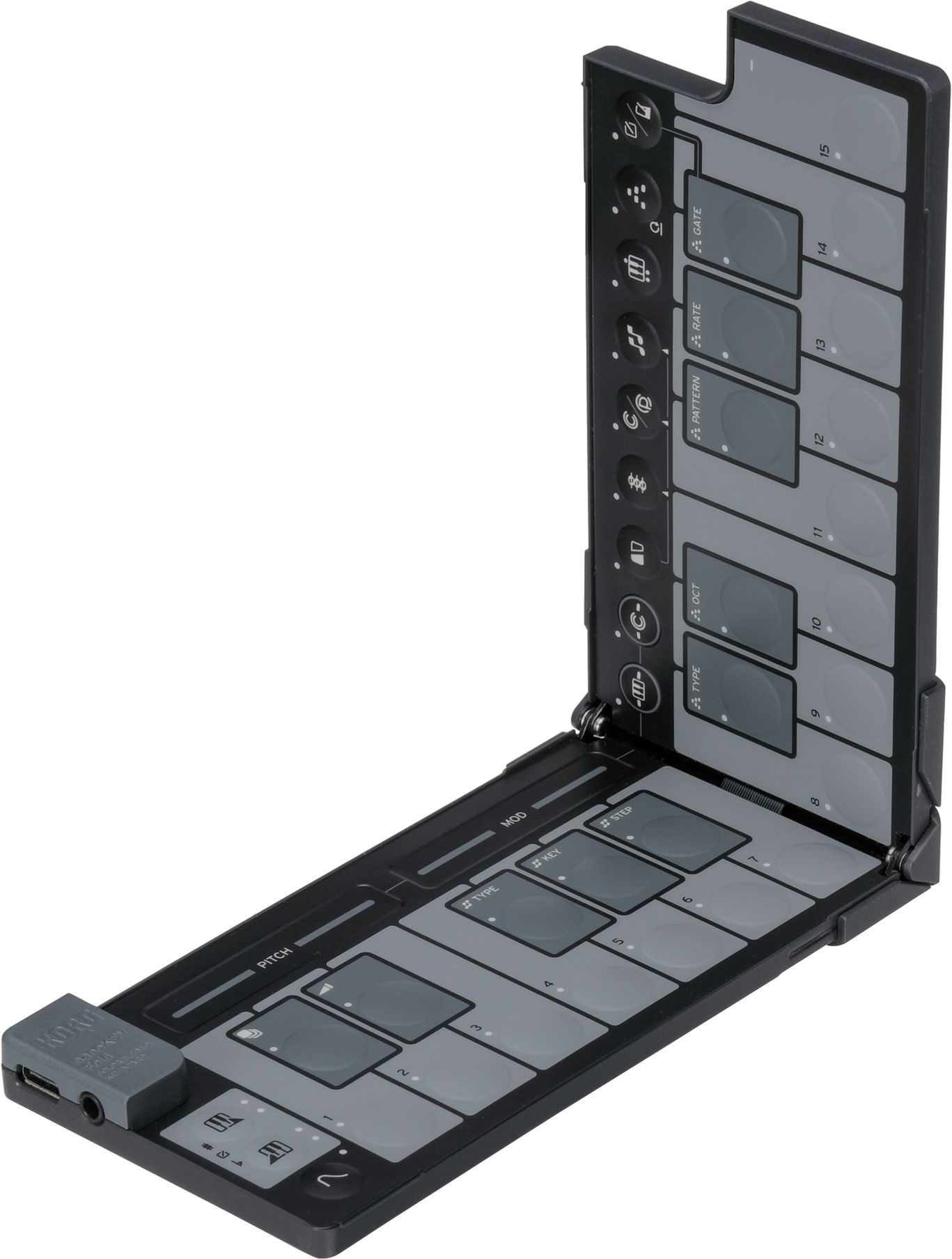 Korg nanoKEY Fold Black – Bild 2