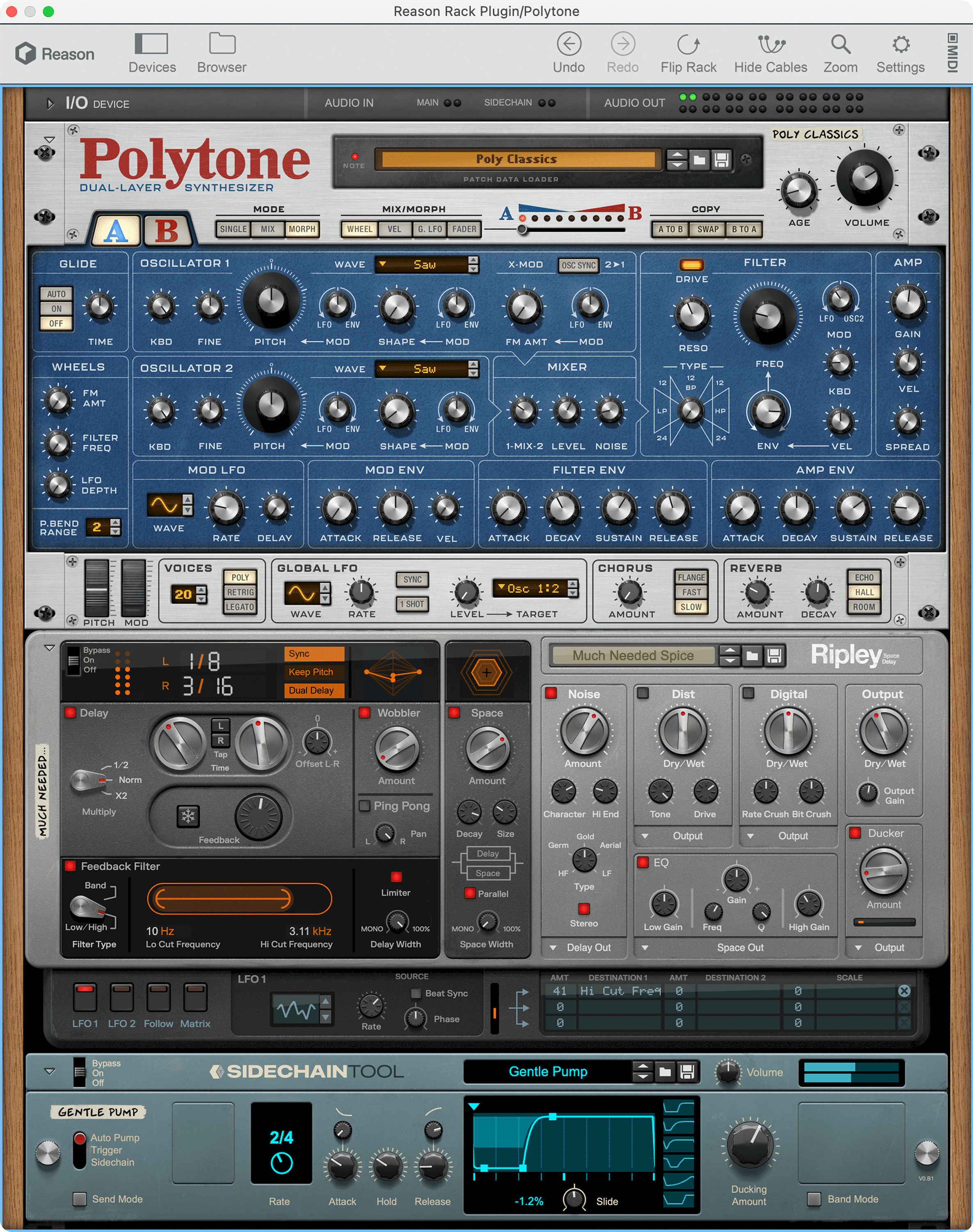Reason Rack Plugin 13