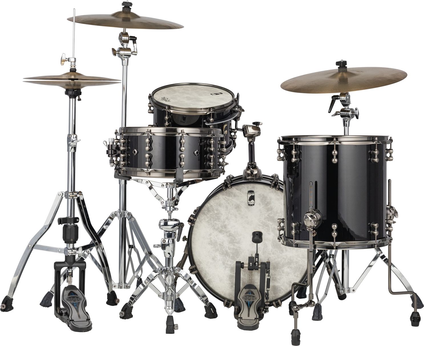 Mapex BPDLNC481XBPB Black Panther Cherry Bomb Jazz Shellset - Piano Black – Bild 4