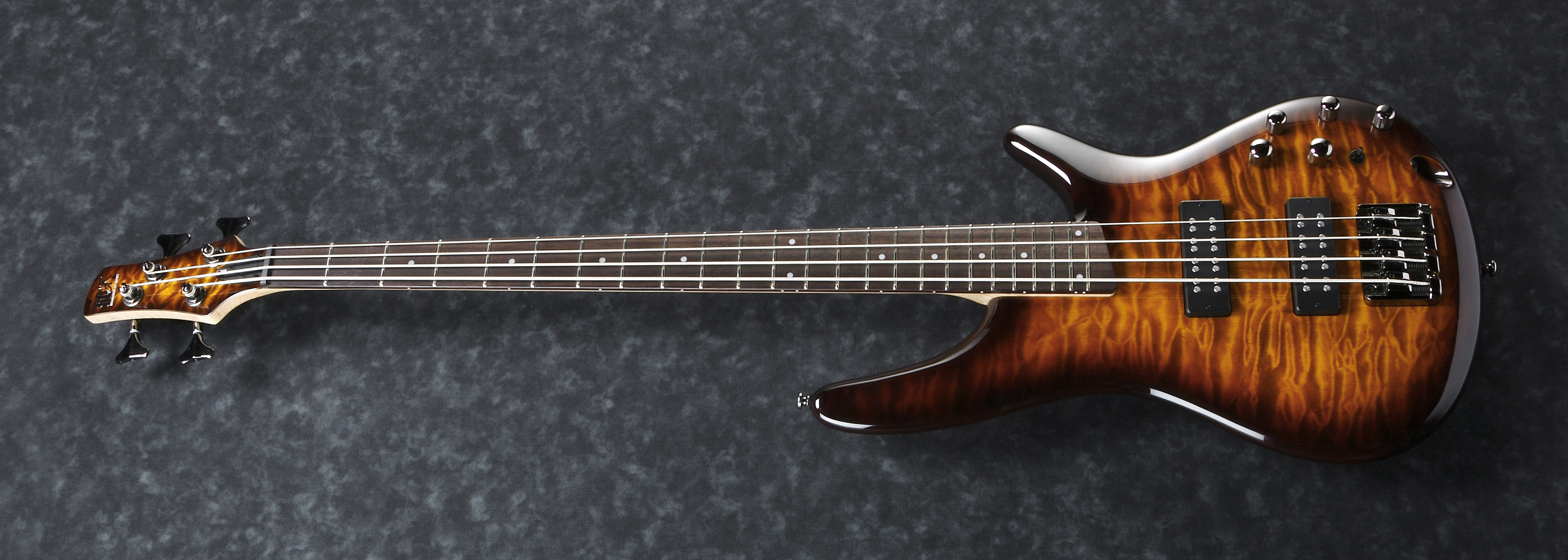 Ibanez SR 400E QM Dragon Eye Burst – Bild 3
