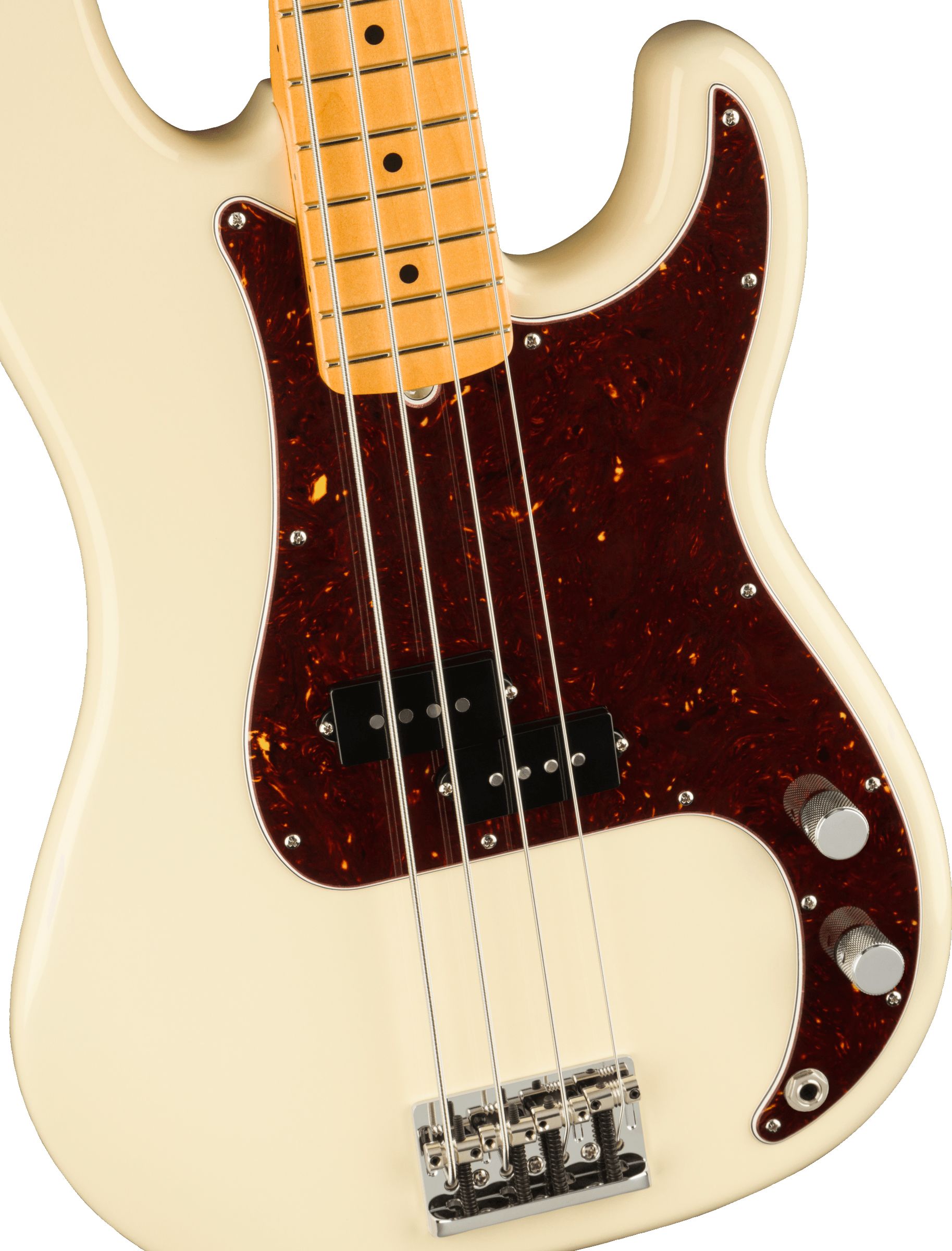 Fender American Pro II Precision Bass Olympic White/MN – Bild 4