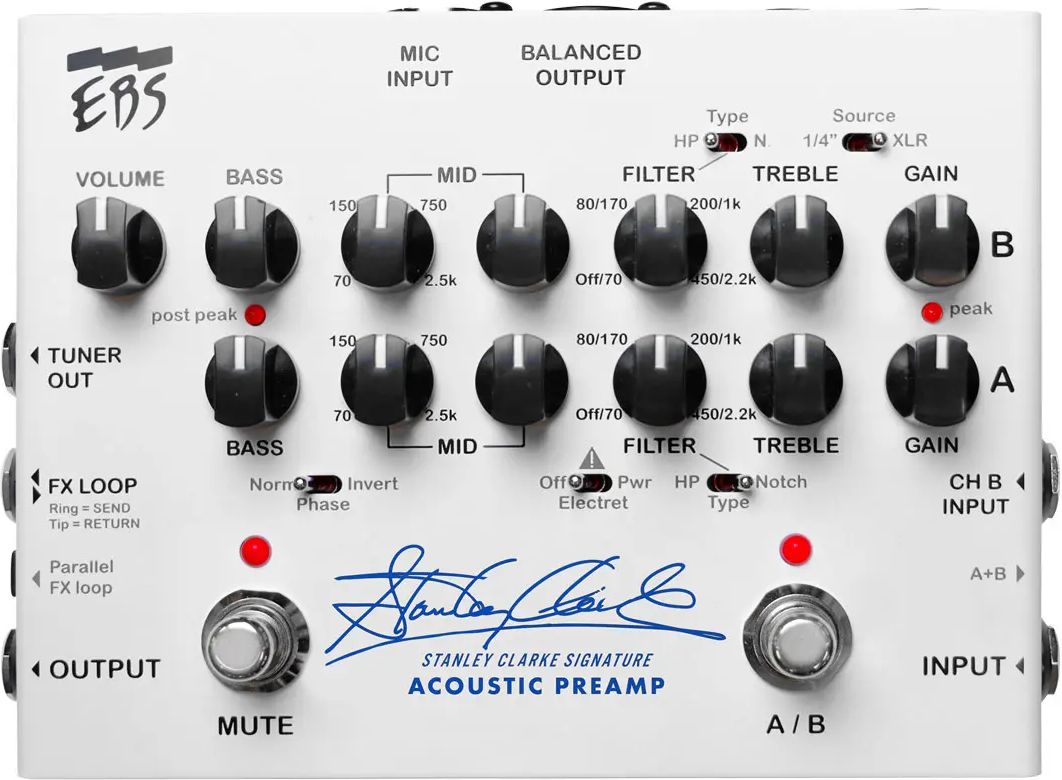 EBS Stanley Clarke Preamp
