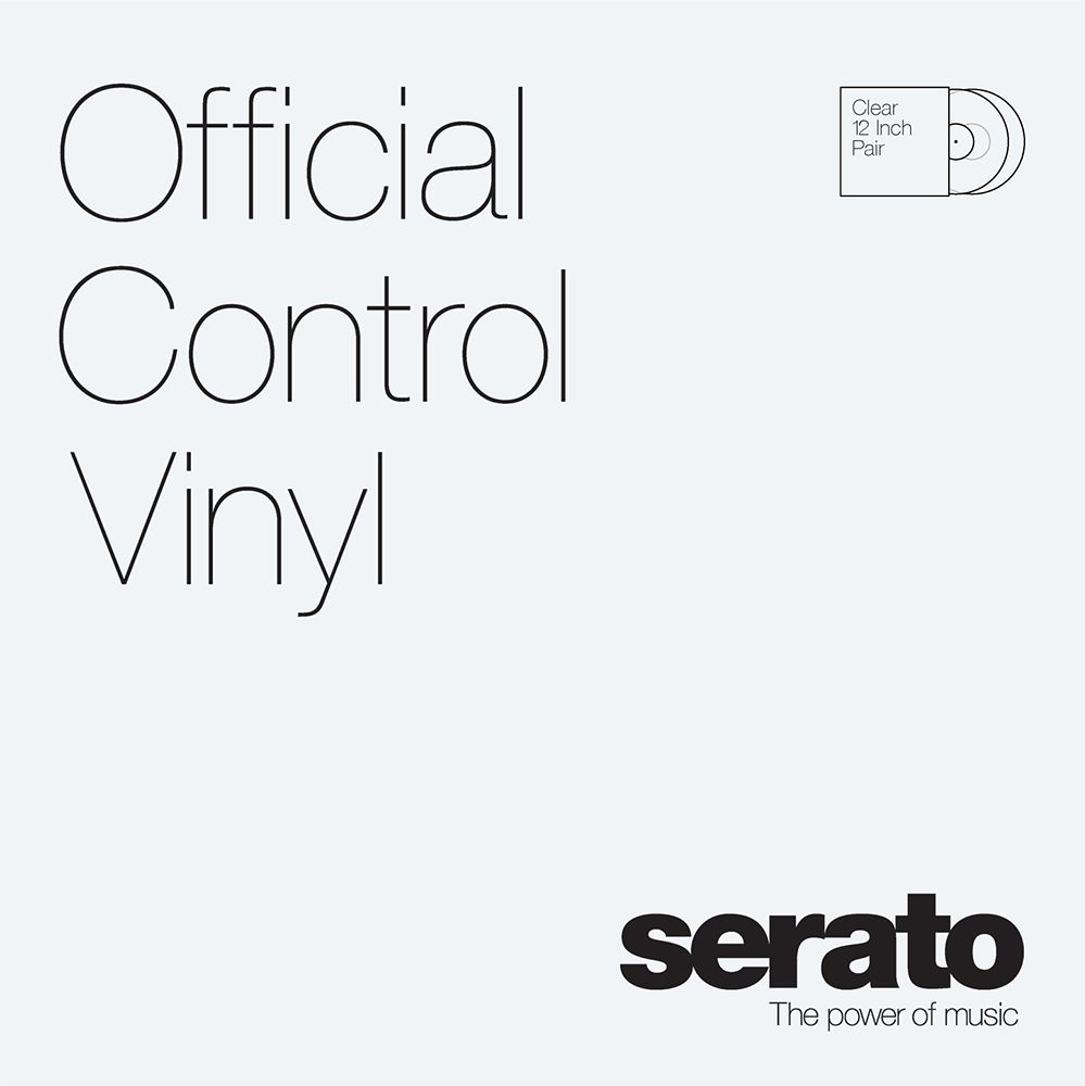 Serato Performance-Serie 12" Control Vinyl Clear