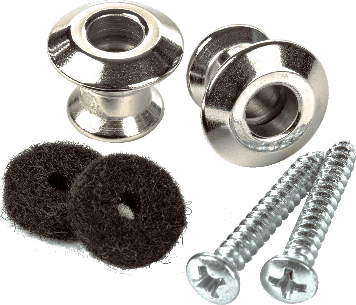 Dunlop StrapLok Dual Design Nickel 2PSLS031N Set