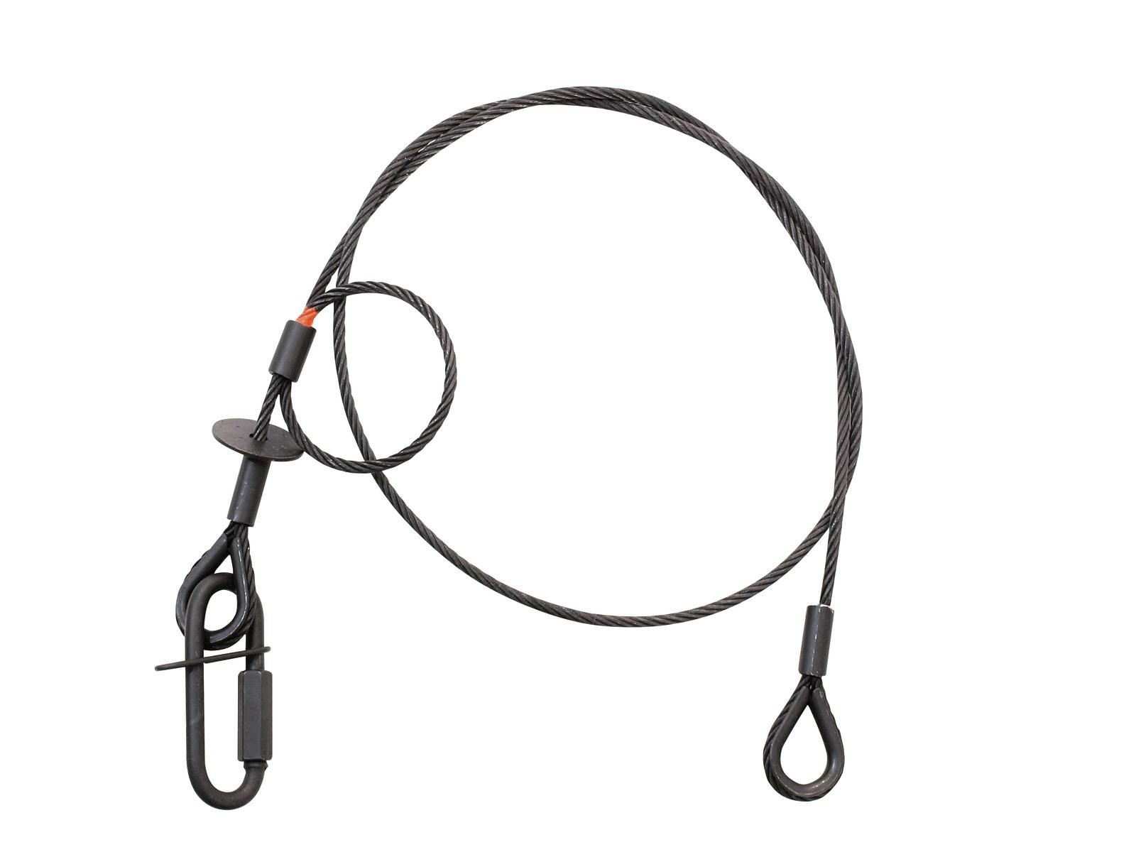 SAVEKING safety rope 4mm x 1000mm black SAVEKING safety rope 4mm x 1000mm black