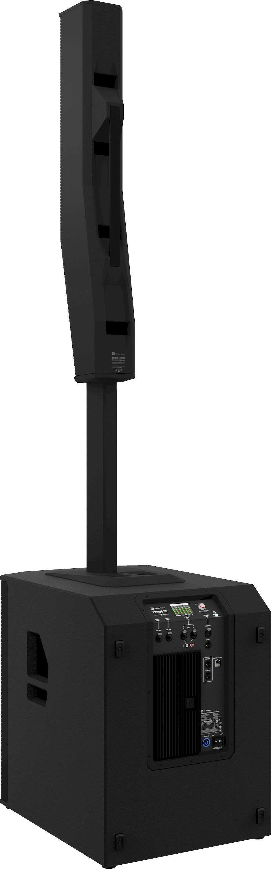 EV EVOLVE90-KB Säulensystem schwarz