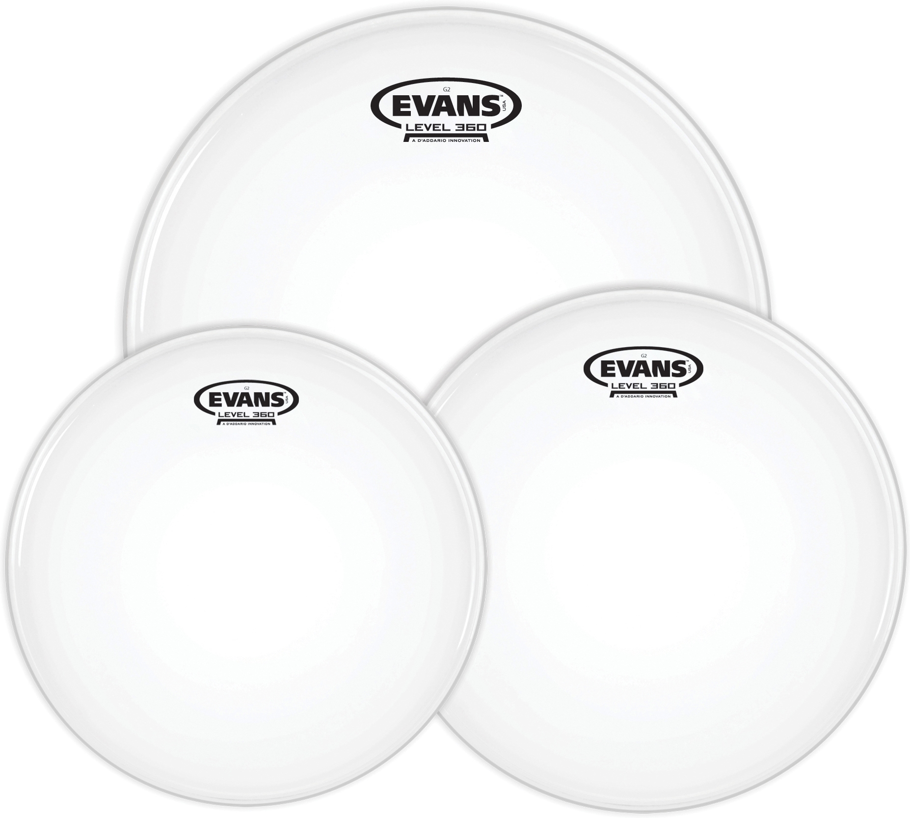 Evans G2 Coated Tom Pack - 12/13/16