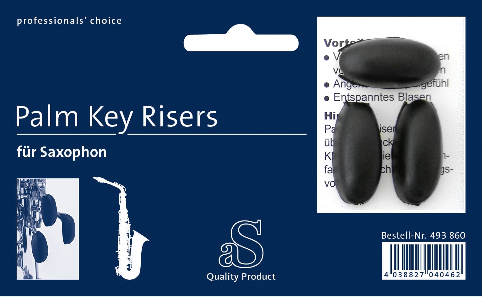A&S Palm Key Risers   Sax